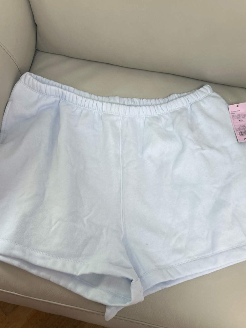 wild fable Light Blue Elastic Waist Athletic Shorts